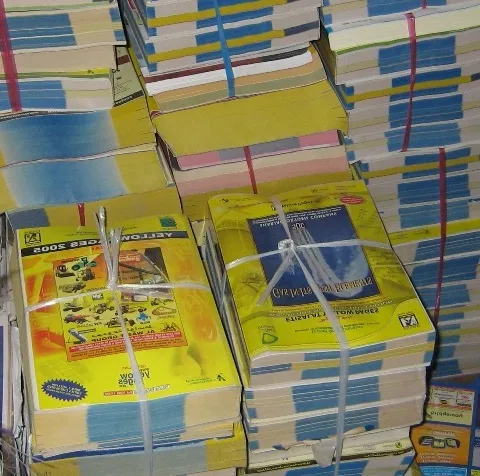 Yellow Pages Telephone Directory Yellow Pages Telephone Directory